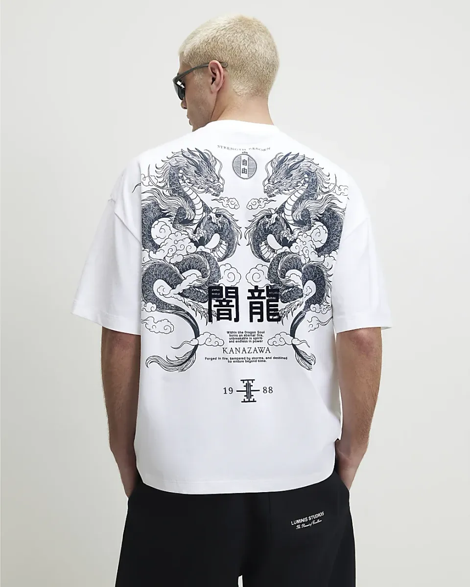 Cotton Kanazawa Dragon T-Shirt
