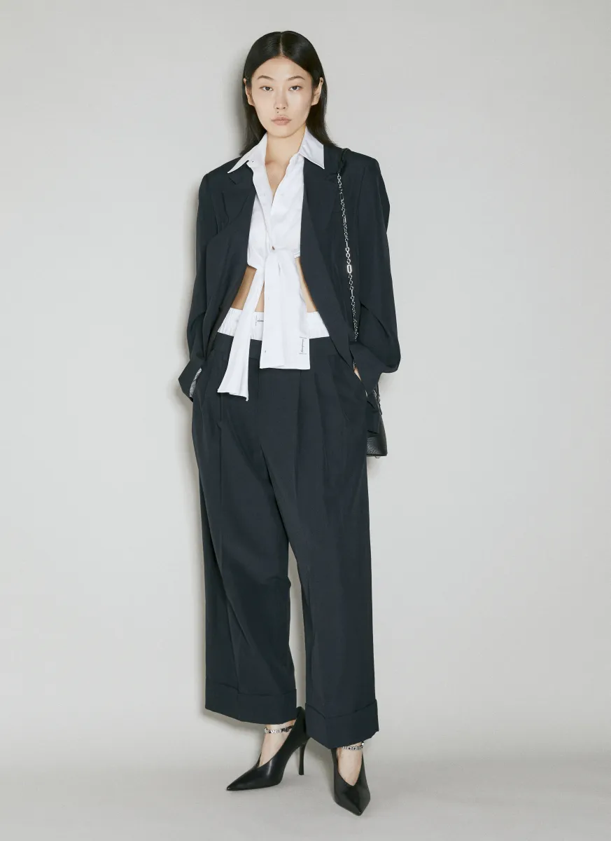 Exposed Boxer Tailored Pants