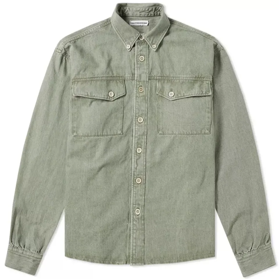 Stonewash Denim Overshirt