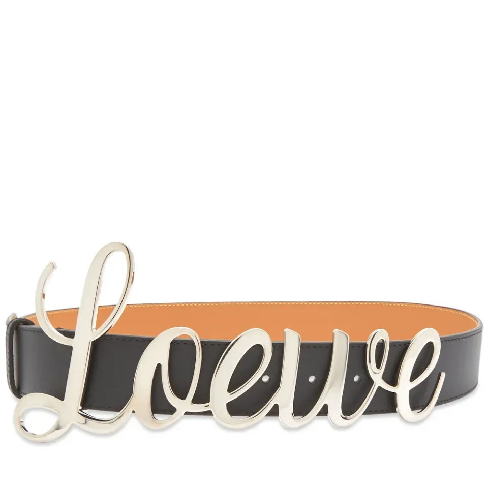 Logo Buckle Belt