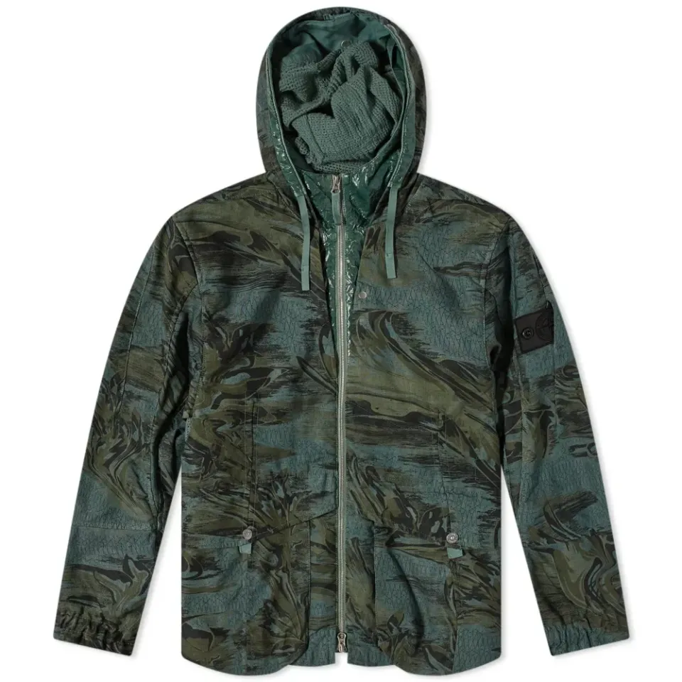 Camo Short Parka