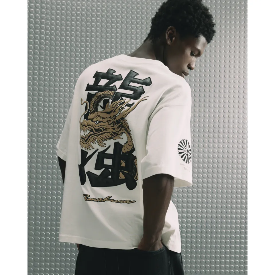 Cotton Japanese Dragon T-Shirt