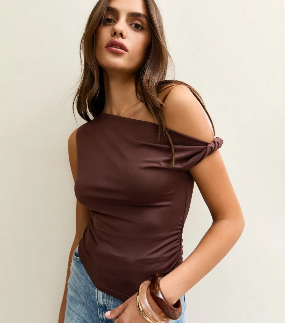 Women's Teal Off The Shoulder Top