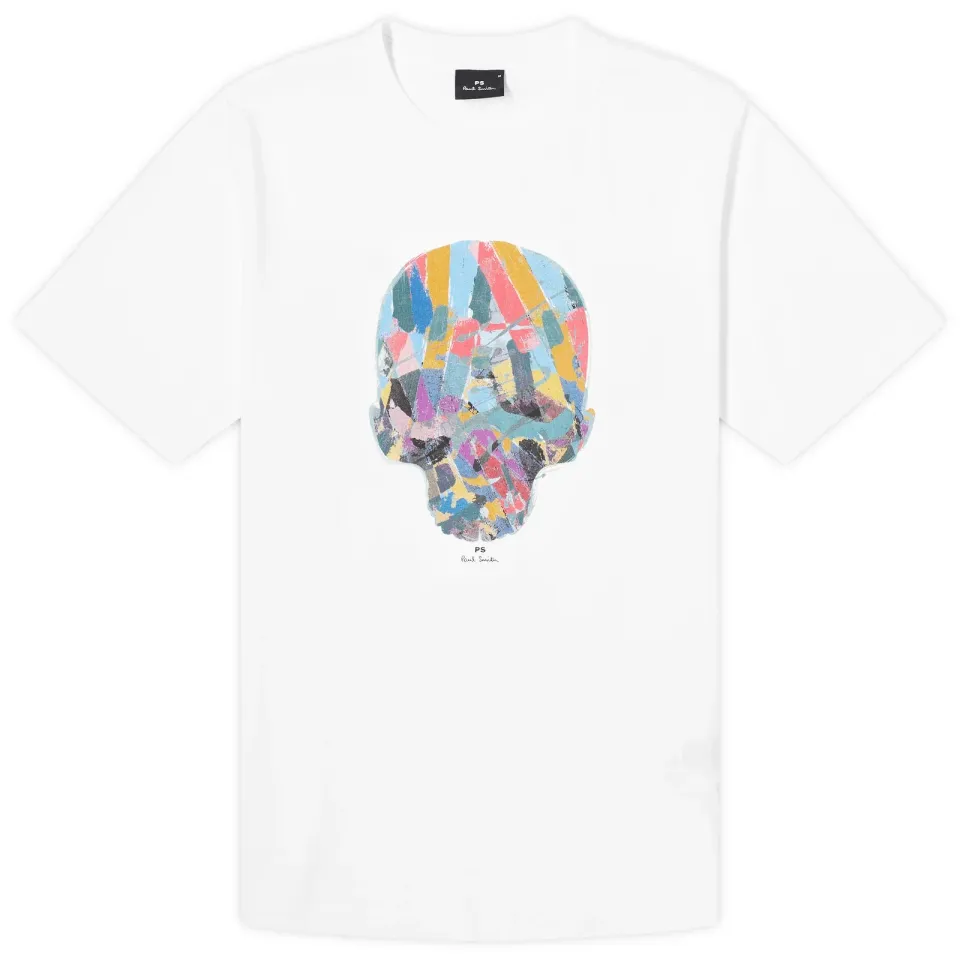 Multi Colour Skull T-Shirt