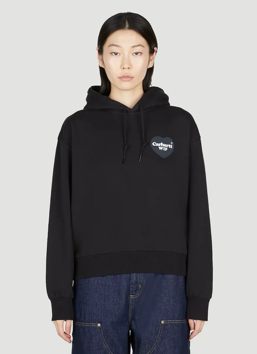 W' Heart Hooded Sweatshirt