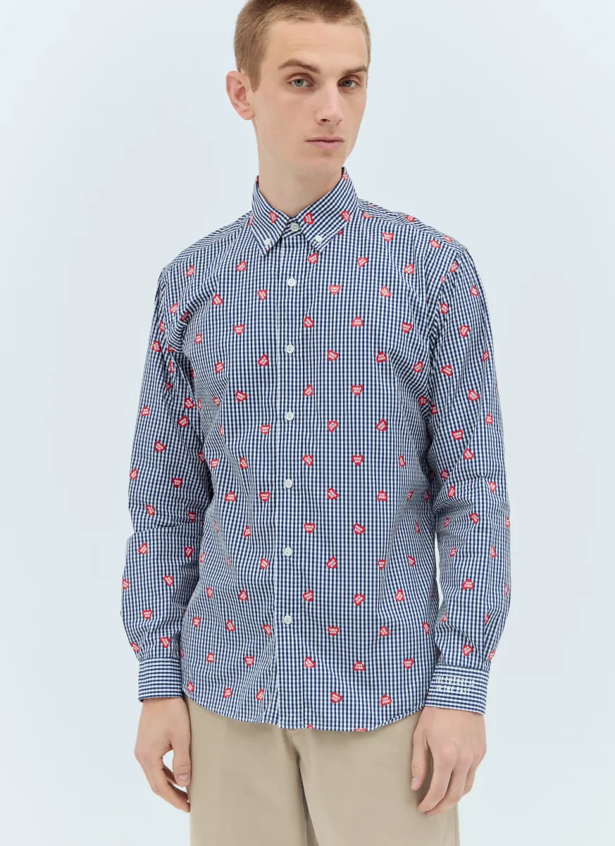 Heart Gingham Shirt