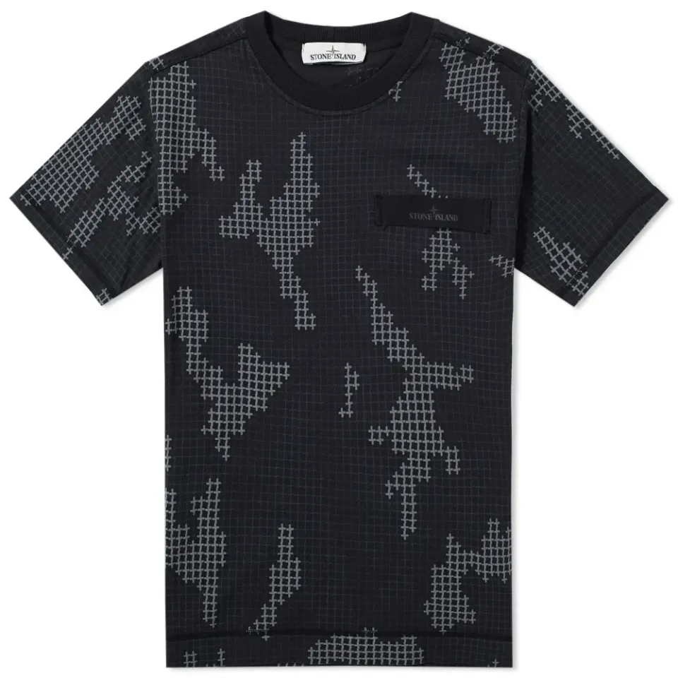 Grid Camo Tee