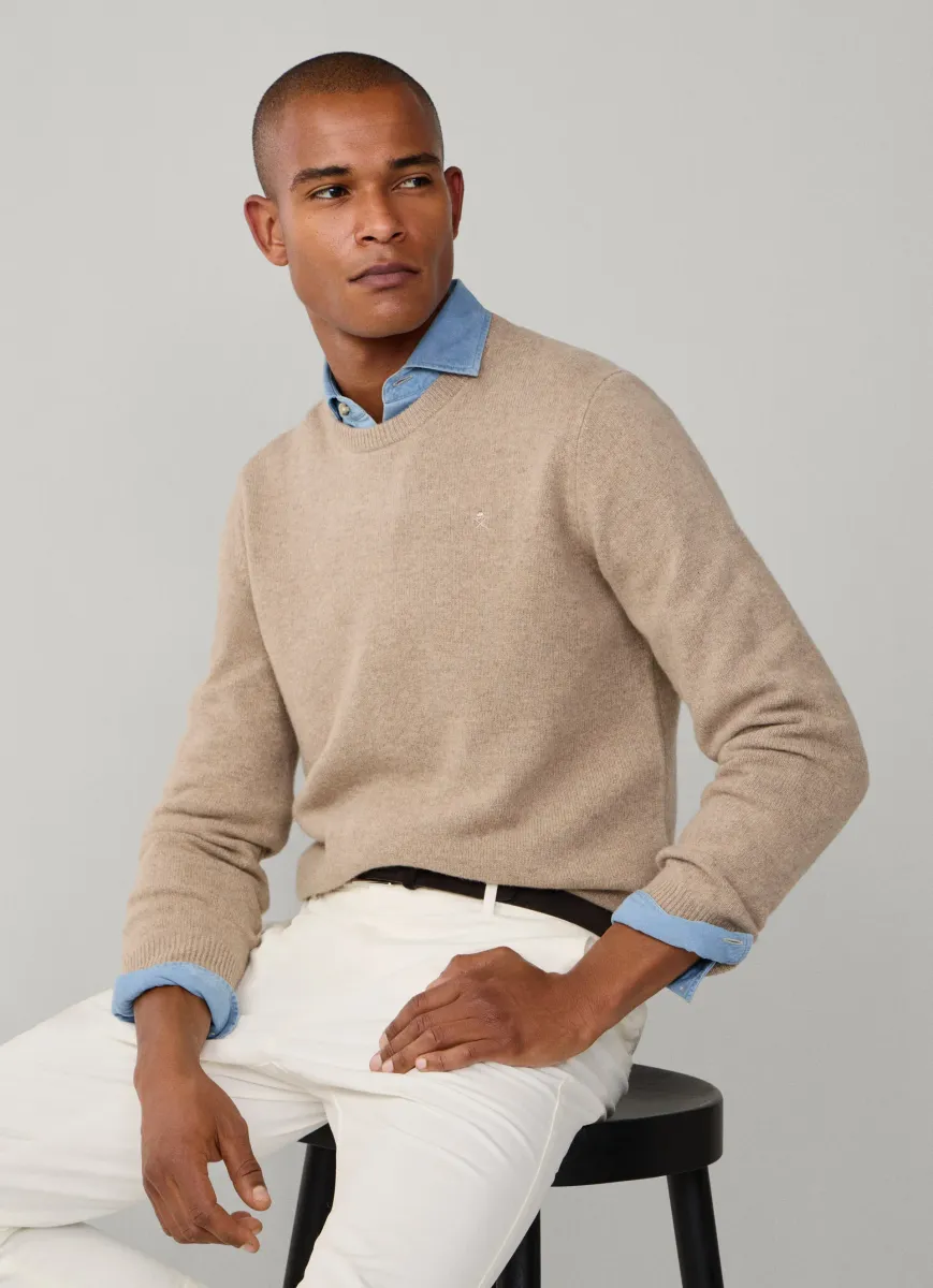 Lambswool Crew-Neck Jumper