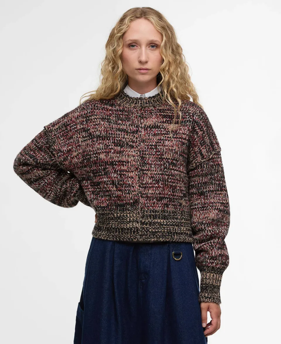 Saima Merino-Blend Crew Neck Jumper