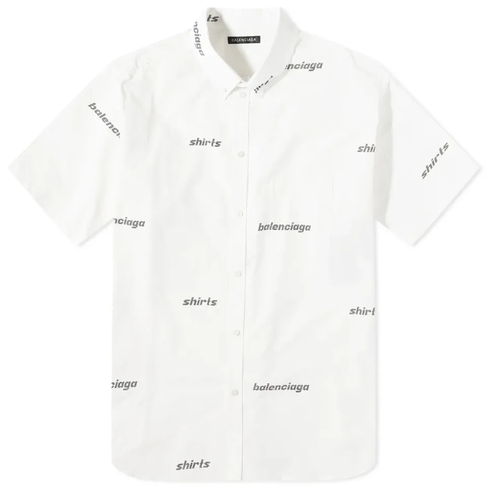 All Over Logo Short Sleeve Shirt