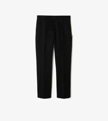 Cotton Chinos in Black