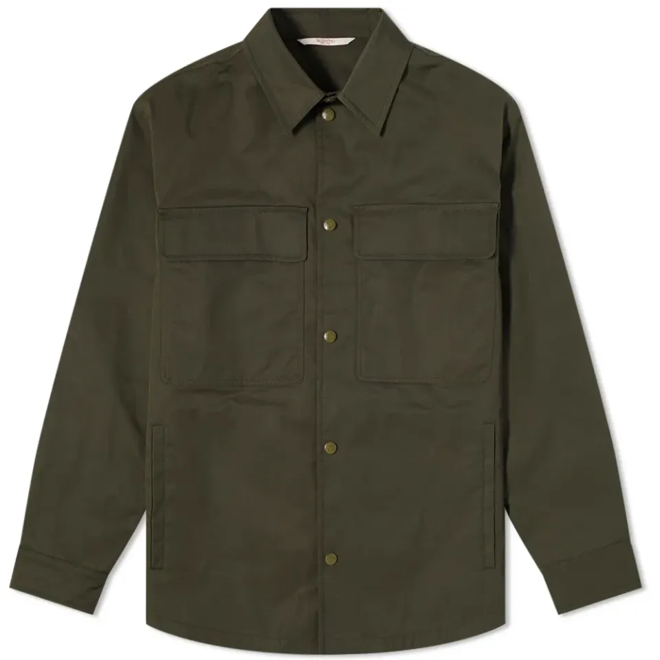 Nylon Overshirt Jacket