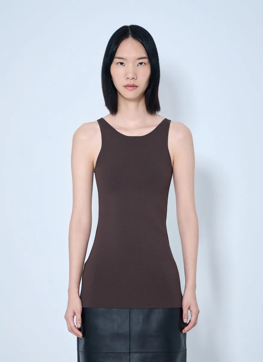 Classic Compact Knit Tank