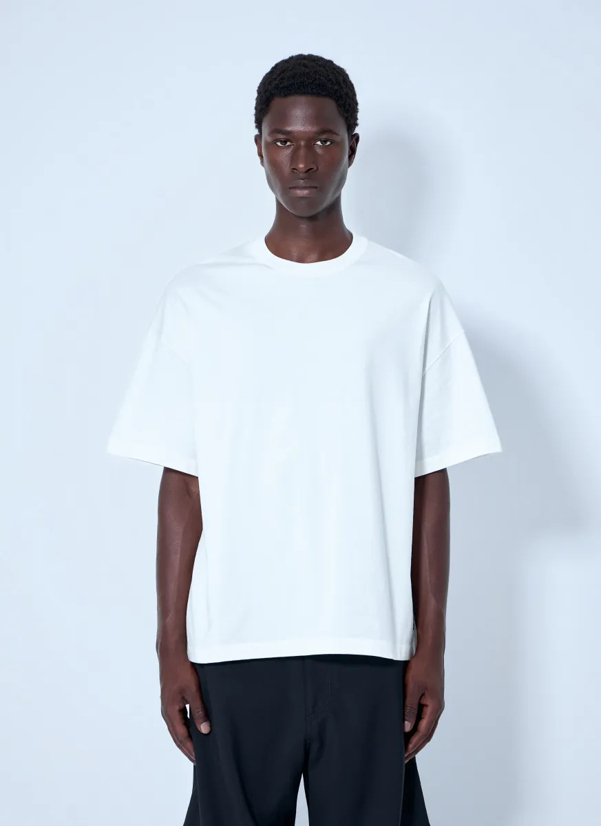 Cotton Jersey Crewneck T-Shirt