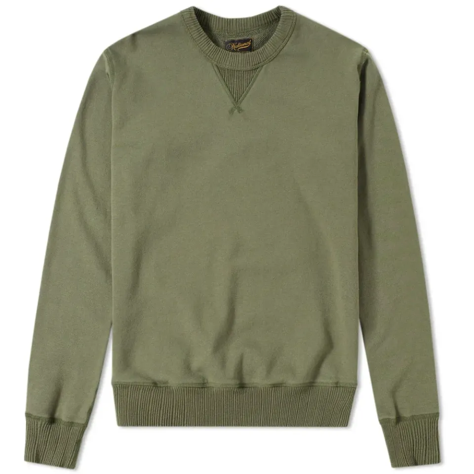 Single V Warm Up Crew Sweat