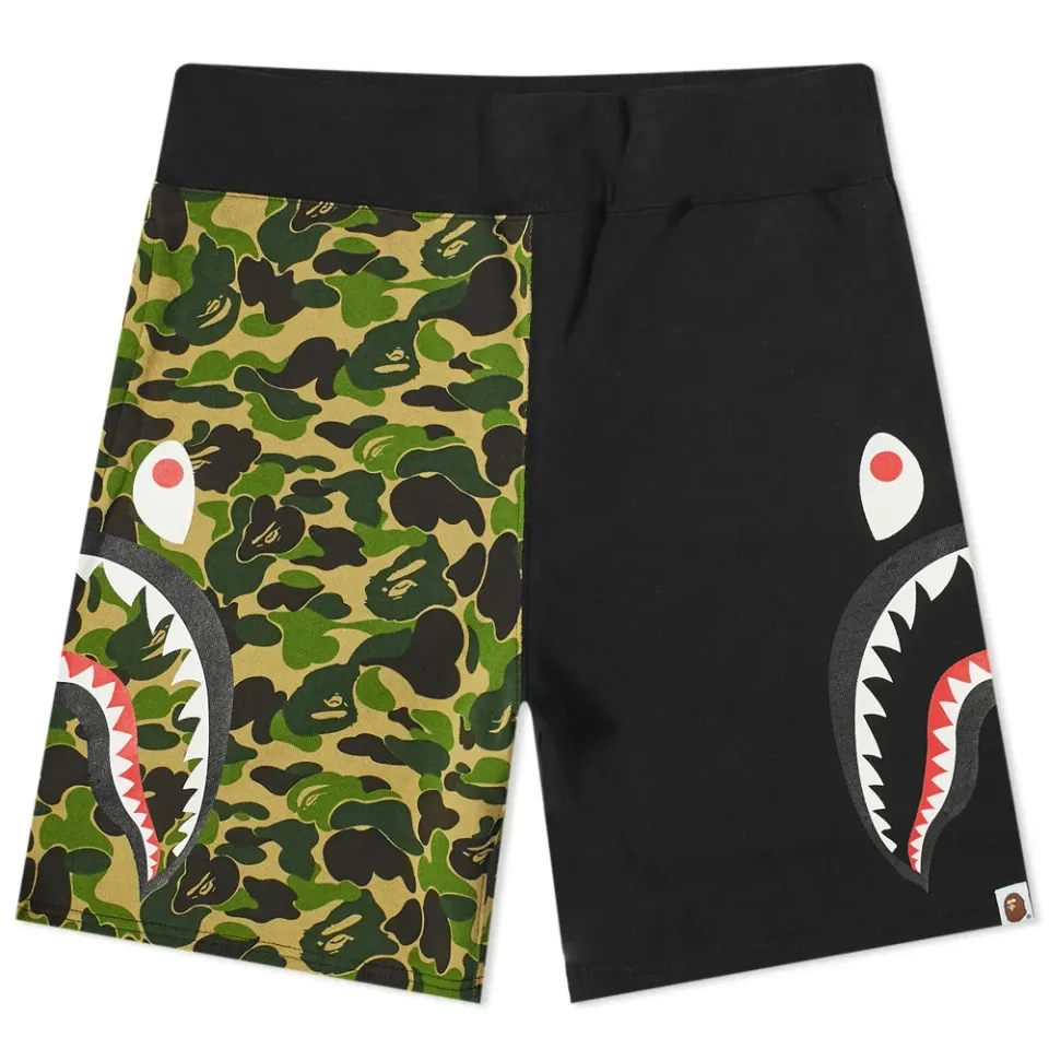 ABC Camo Side Shark Sweat Shorts