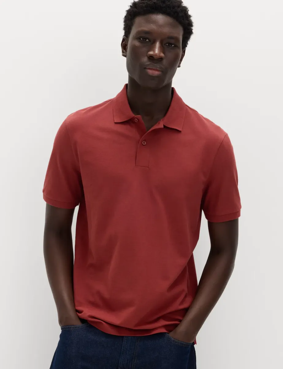 Ultimate Pique Polo Shirt Paprika
