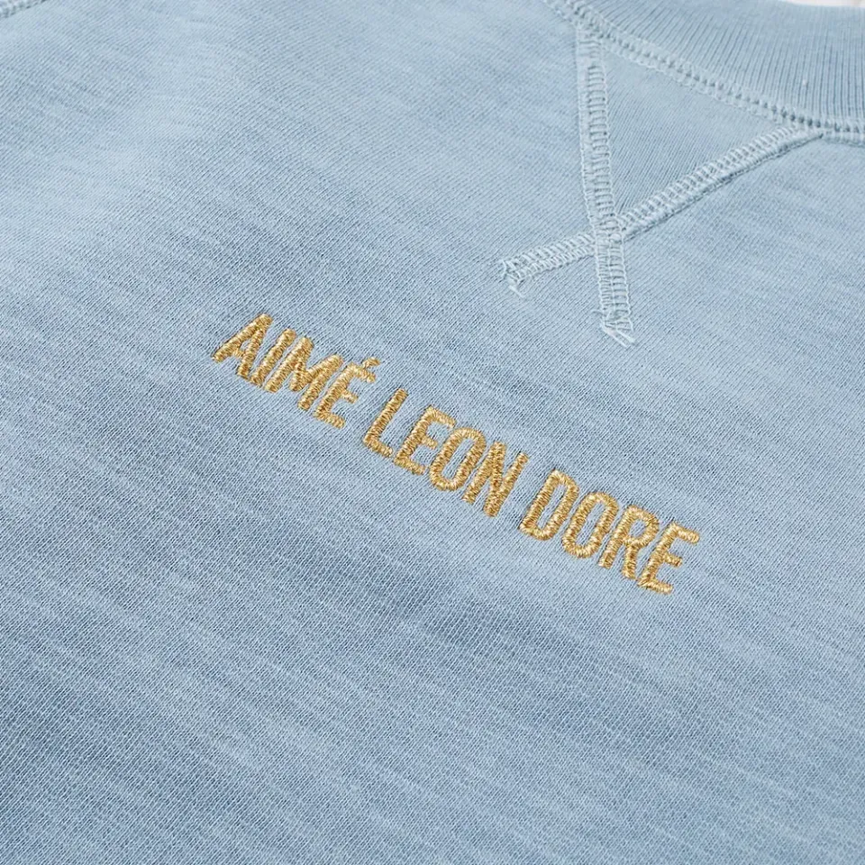 Embroidered Logo Crew Sweat