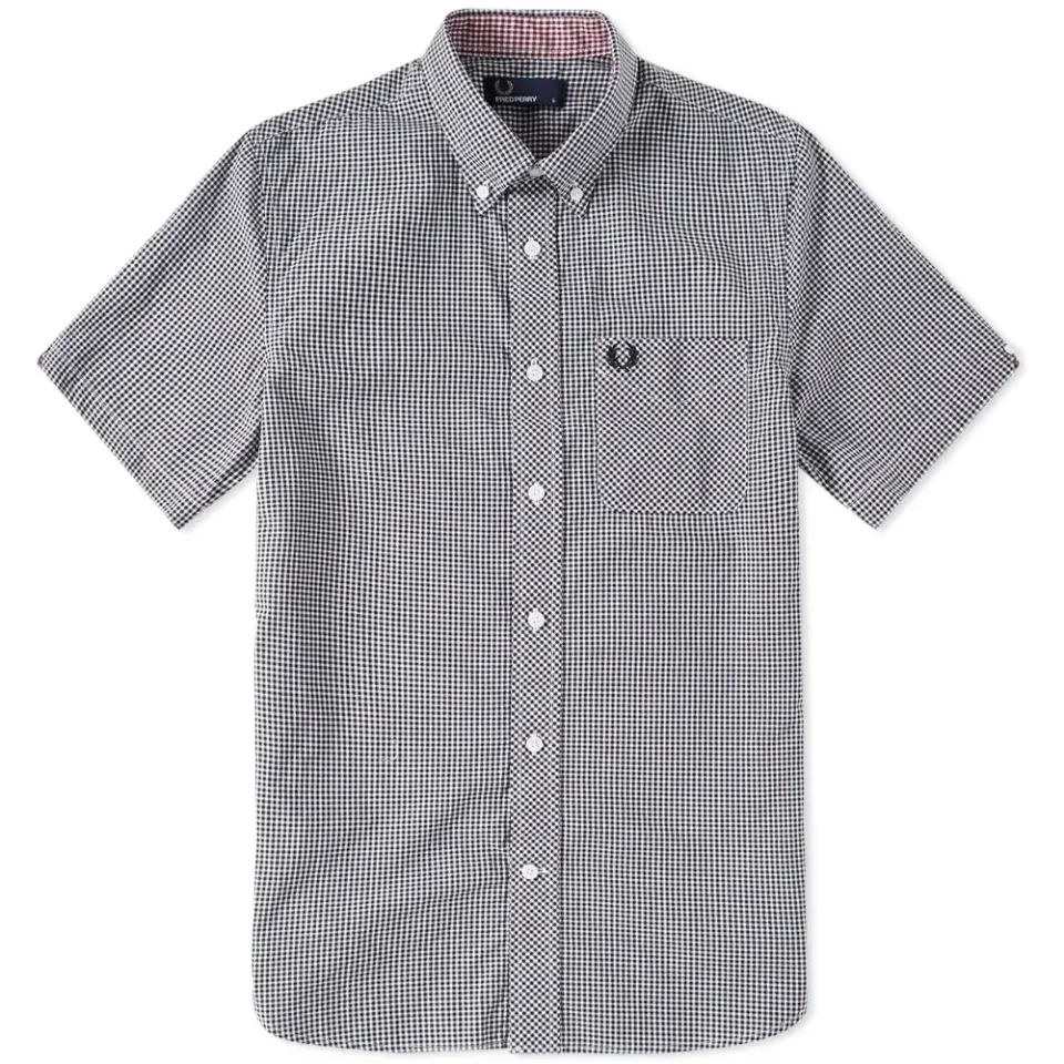 Fred Perry Short Sleeve Gingham Shirt
