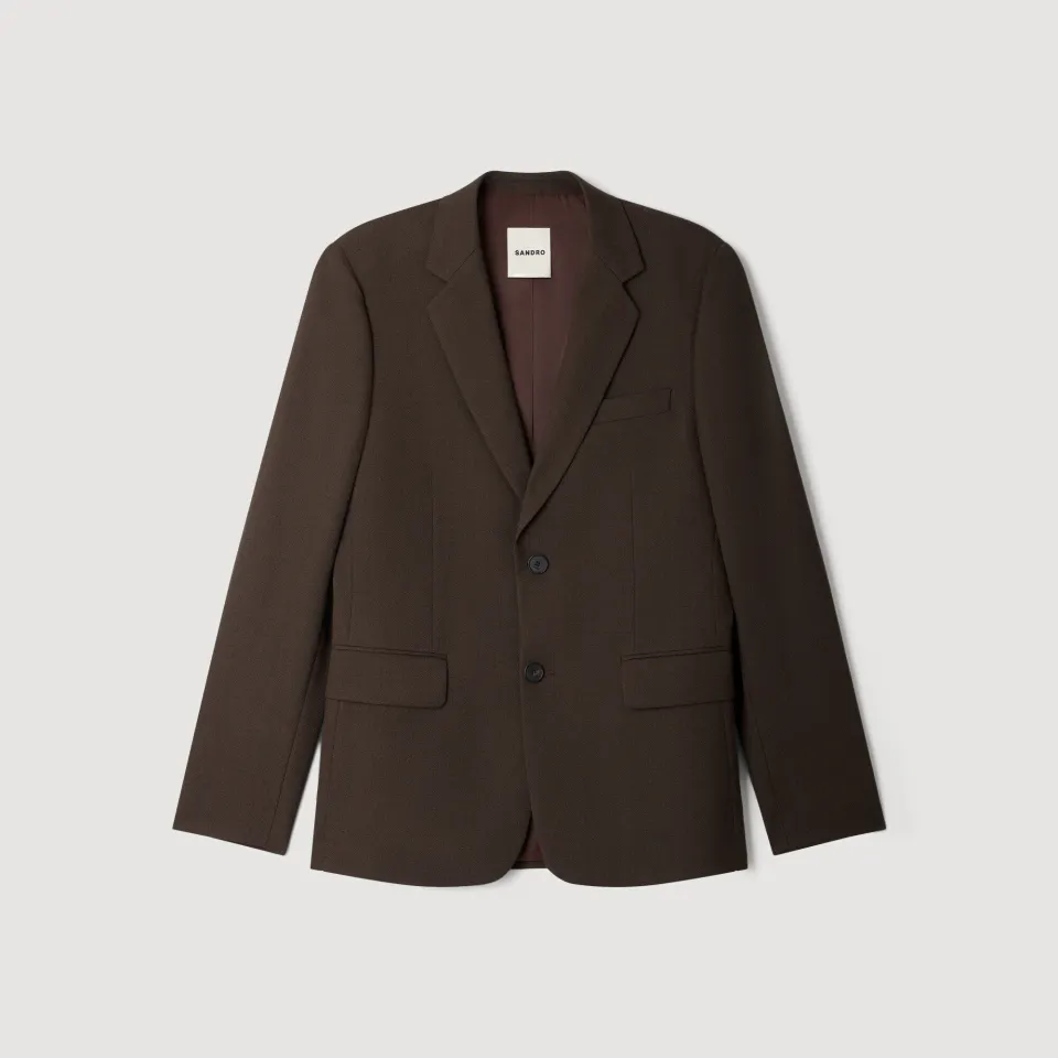 Wool suit jacket