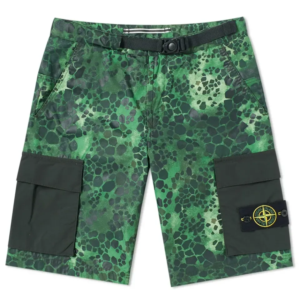Alligator Camo Light Cotton Nylon Rep Cargo Short