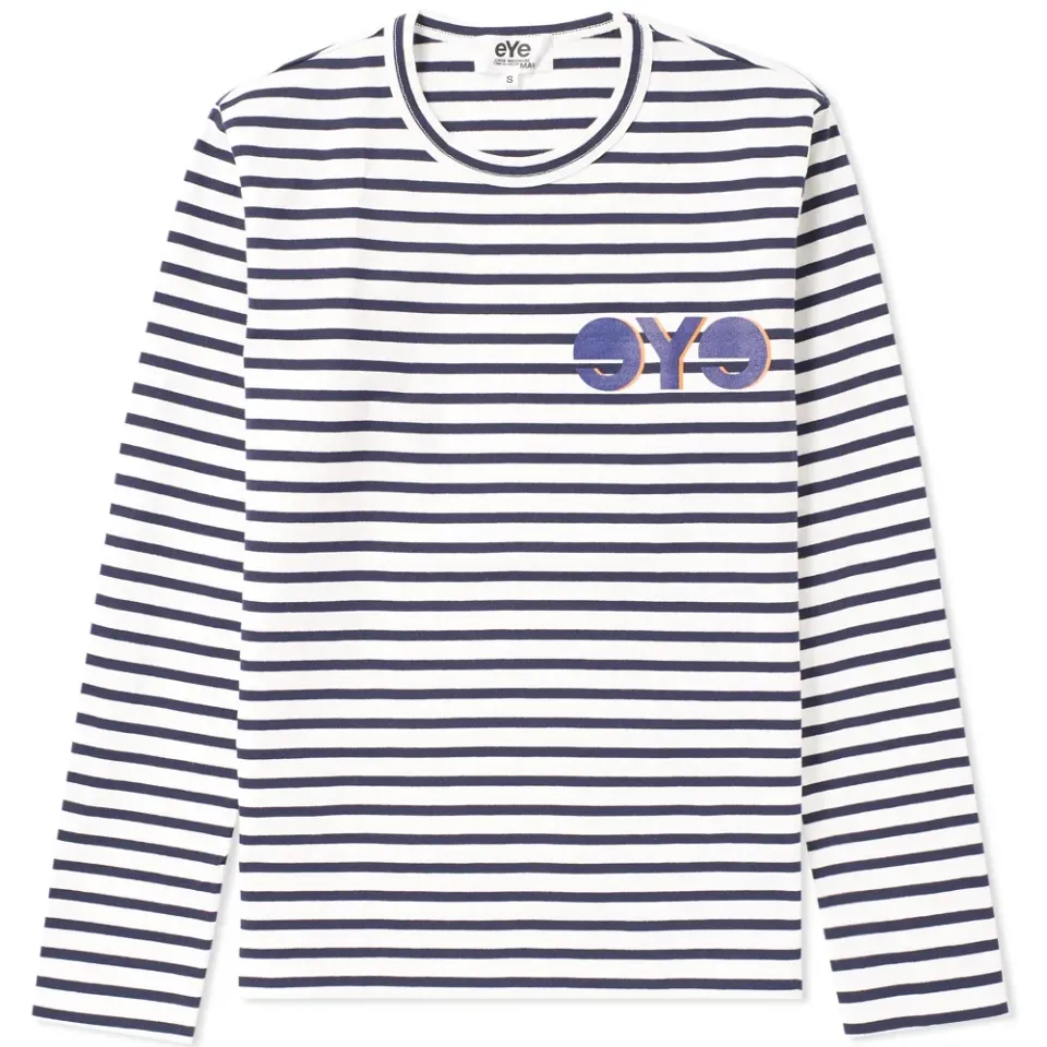Long Sleeve eYe Stripe Tee