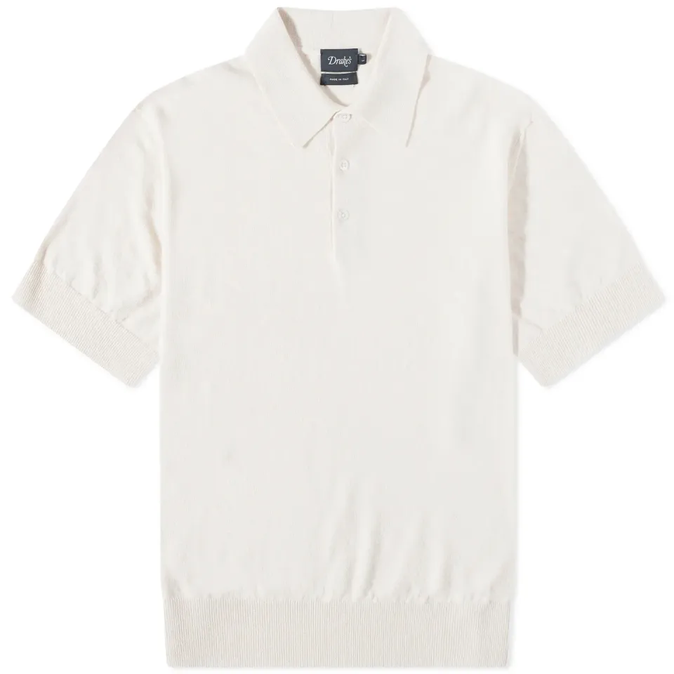 Cotton-Linen Knitted Polo
