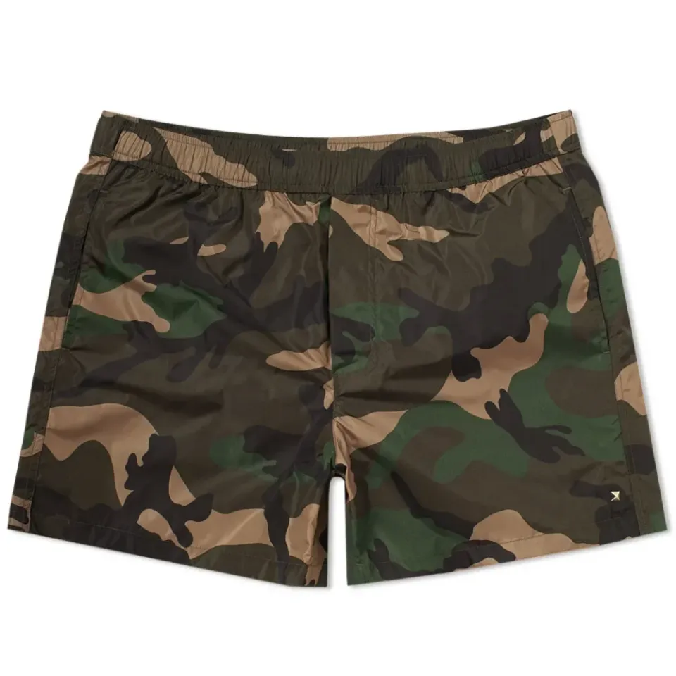 Rockstud Camo Swim Short