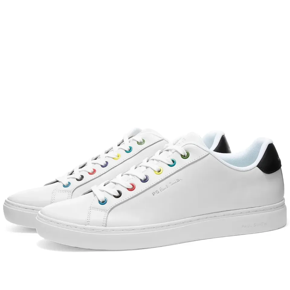 Coloured Eyelets Rex Sneaker