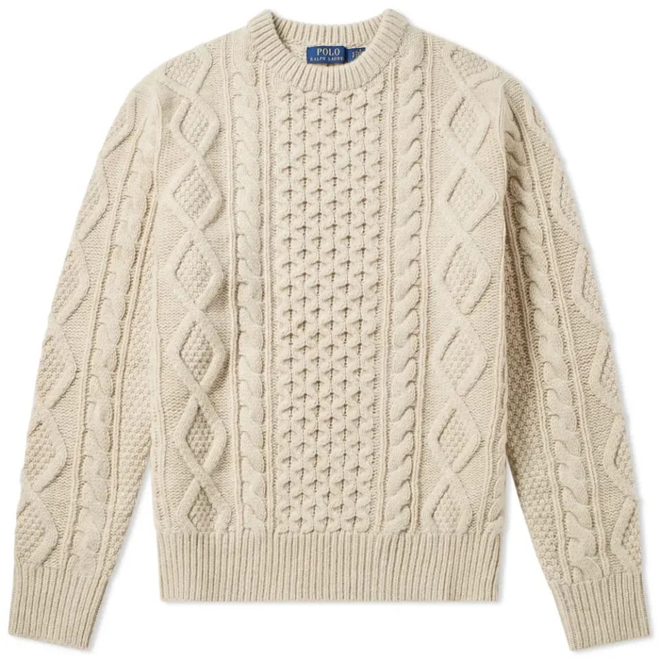 Aran Crew Knit