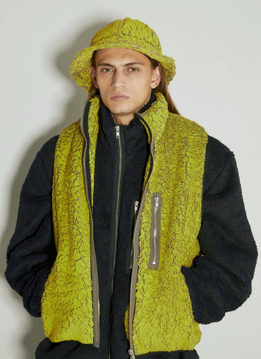 Painted Fleece Bucket Hat