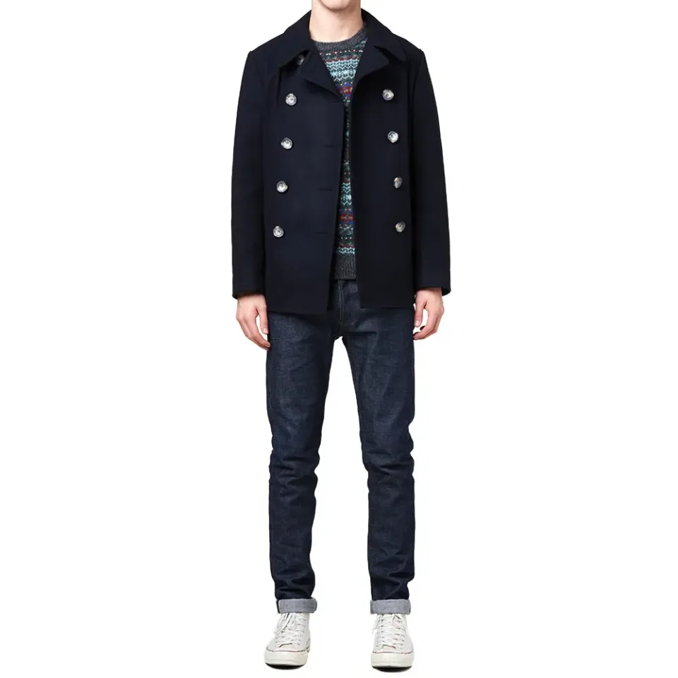 END. x Journal Standard Wool Melton Pea Coat