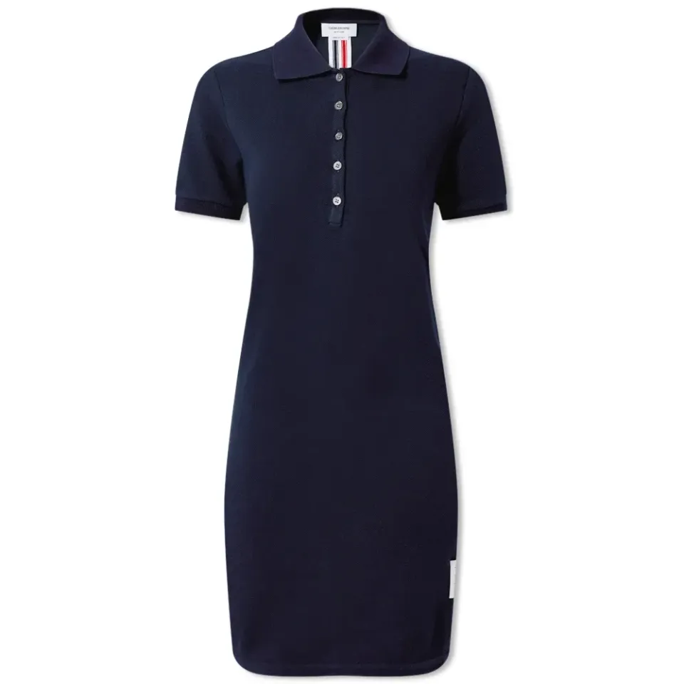 Pique RWB Polo Dress