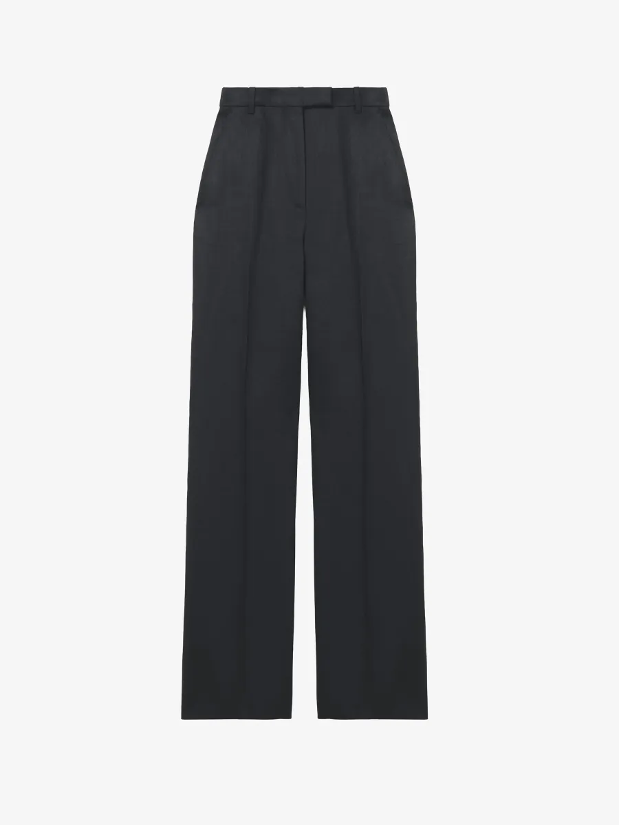 High-waisted Tailored Trousers