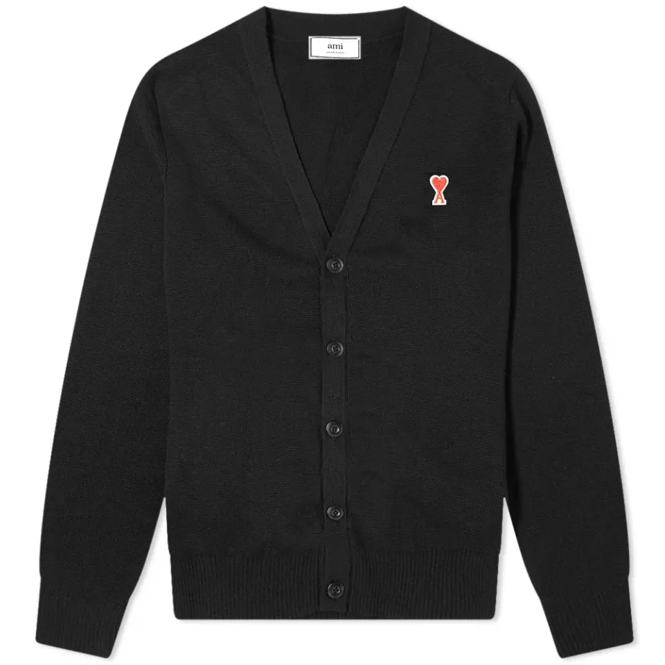 AMI Patch Logo Cardigan