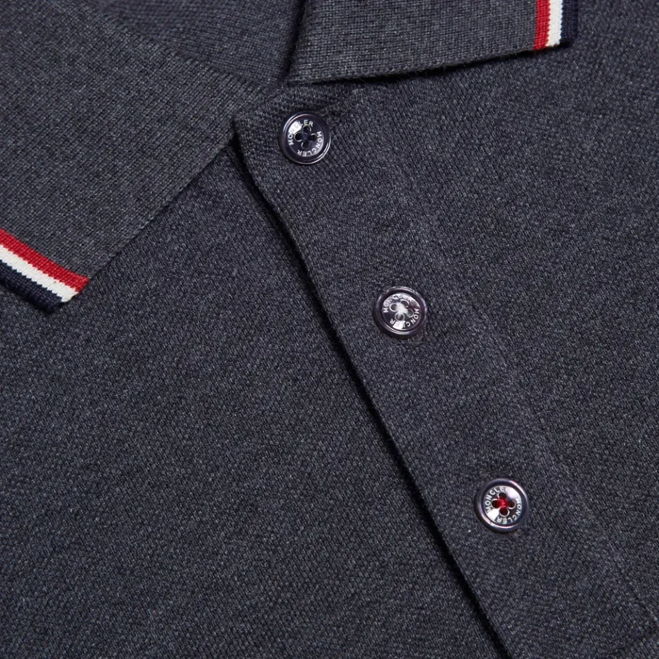 Long Sleeved Tipped Polo