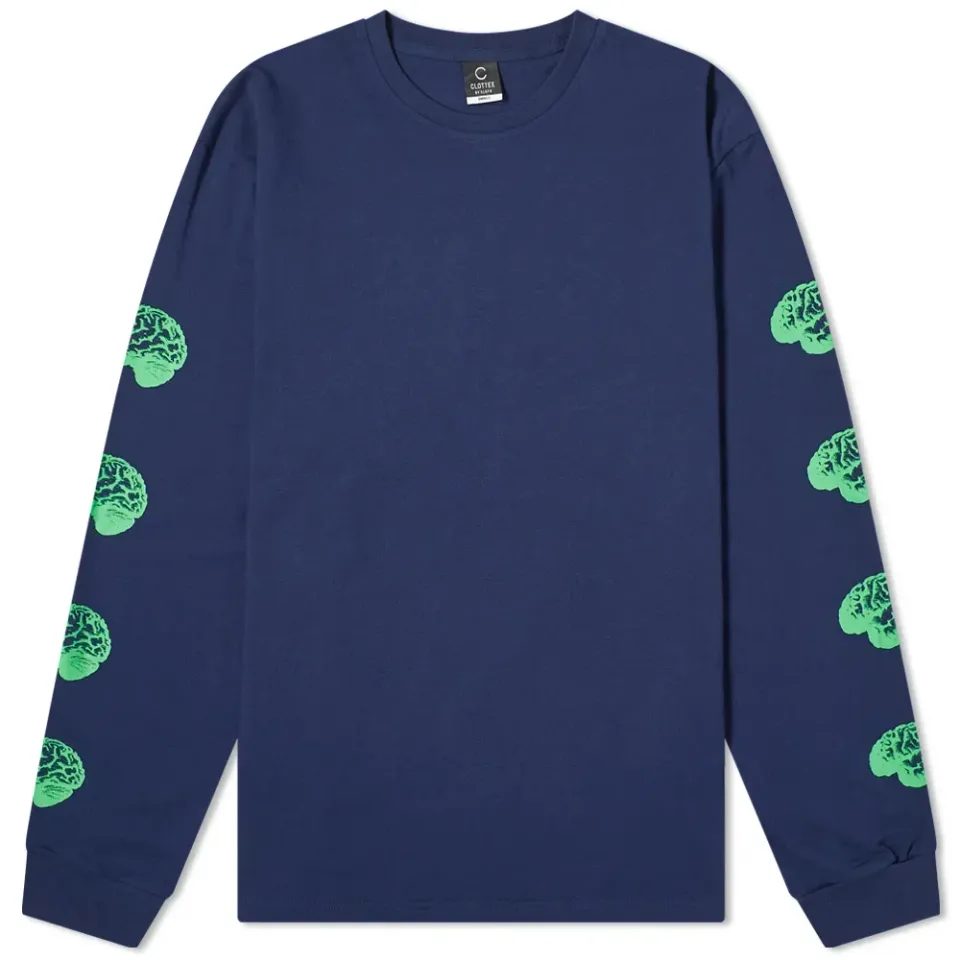 Long Sleeve Brain T-Shirt