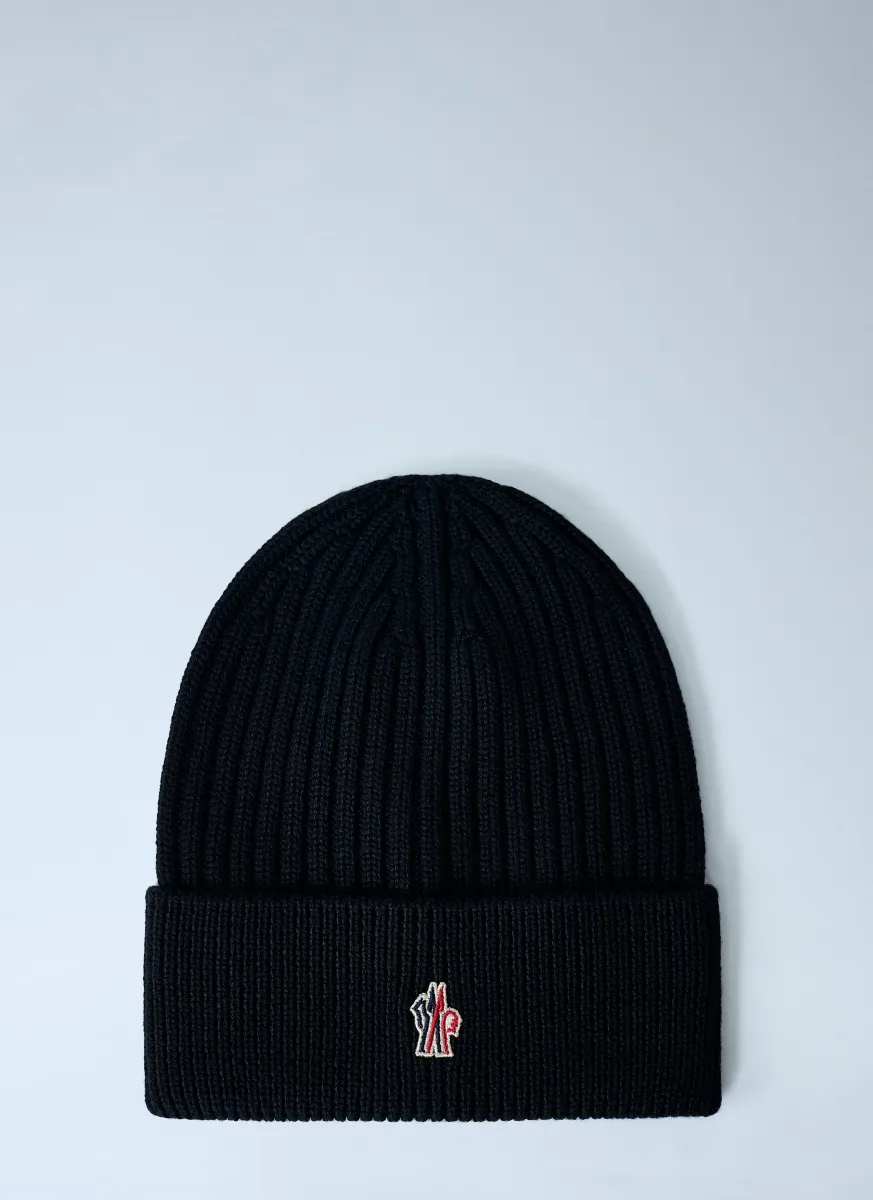 Logo Motif Beanie Hat
