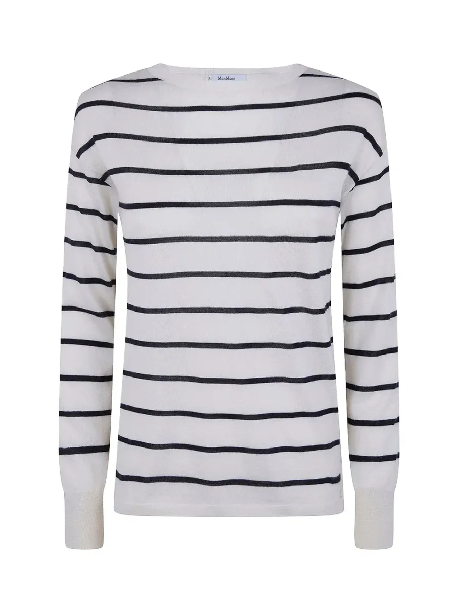 Mxptabella Striped Jumper Ivory