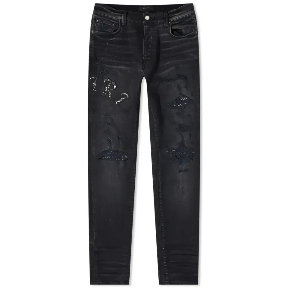 Old English Logo Jeans