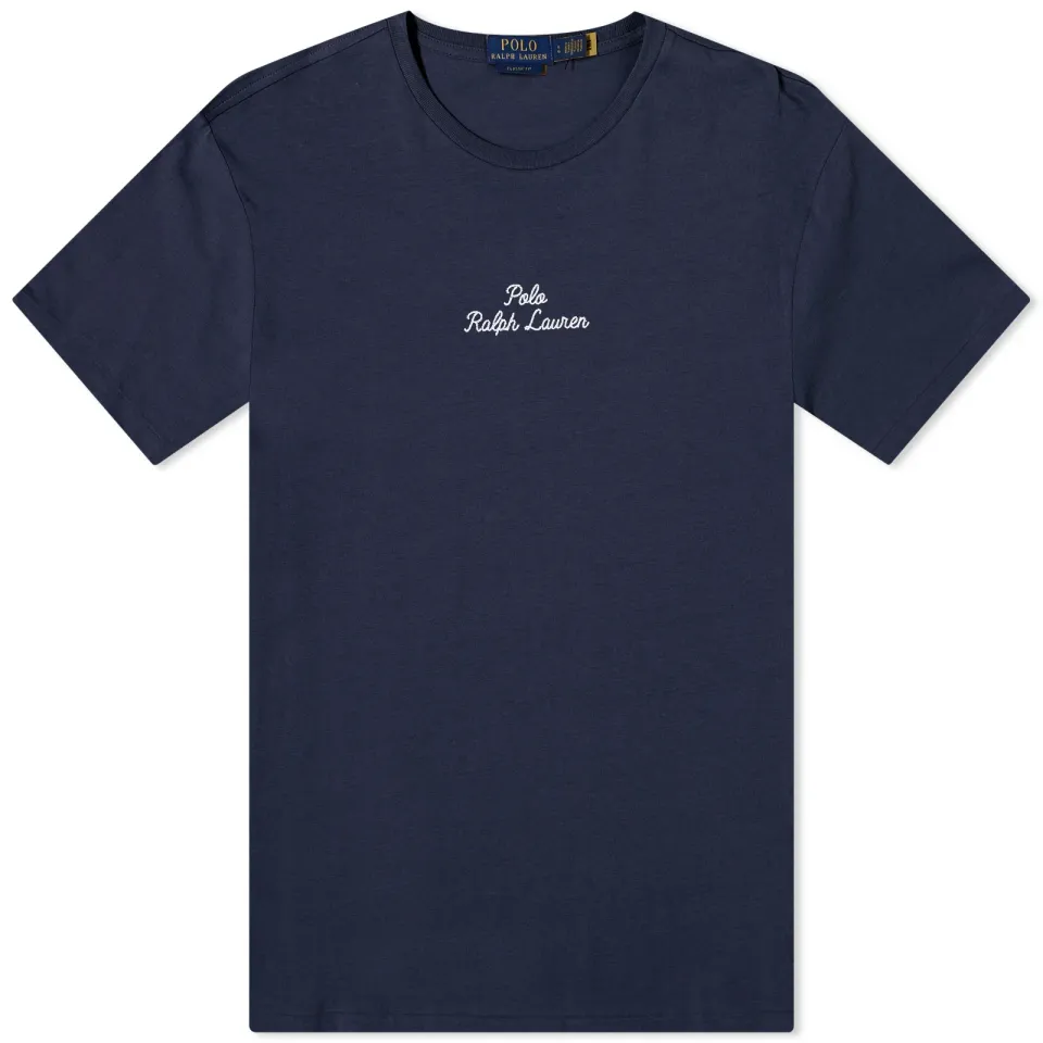 Chain Stitch Logo T-Shirt