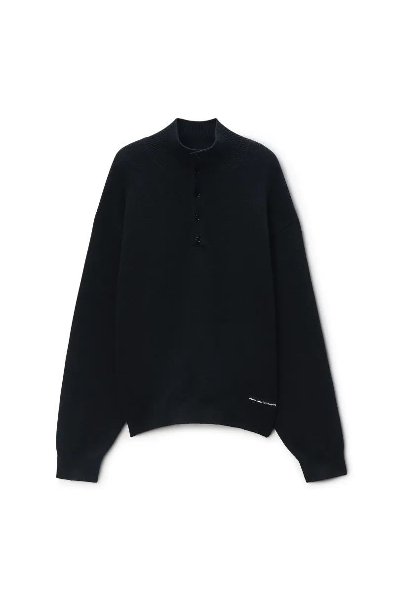 Turtleneck Henley