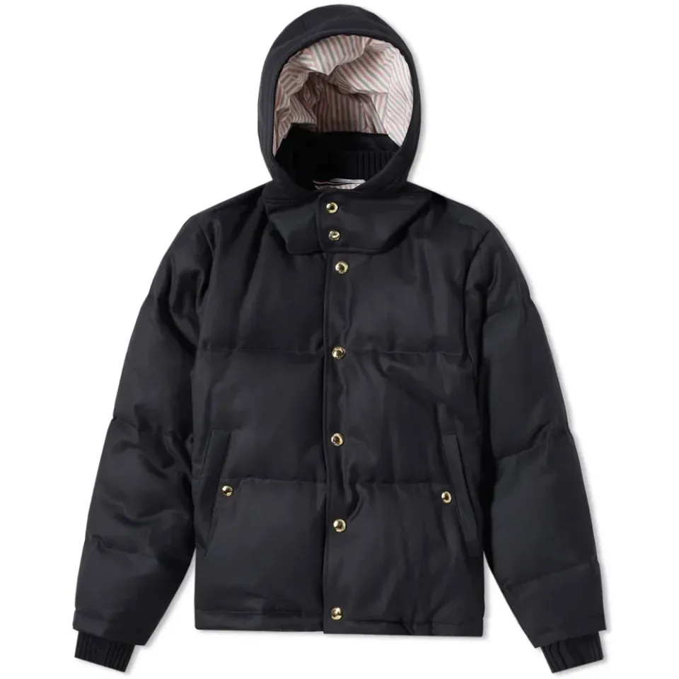 Stripe Down Parka