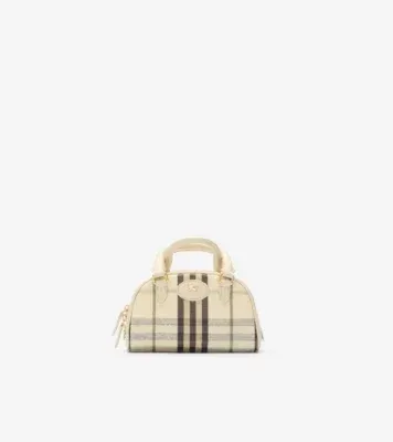 Mini Highlands Bowling Bag​ in Light beige