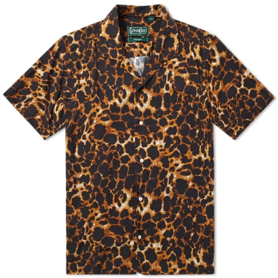 Short Sleeve Rayon Camp Shirt
