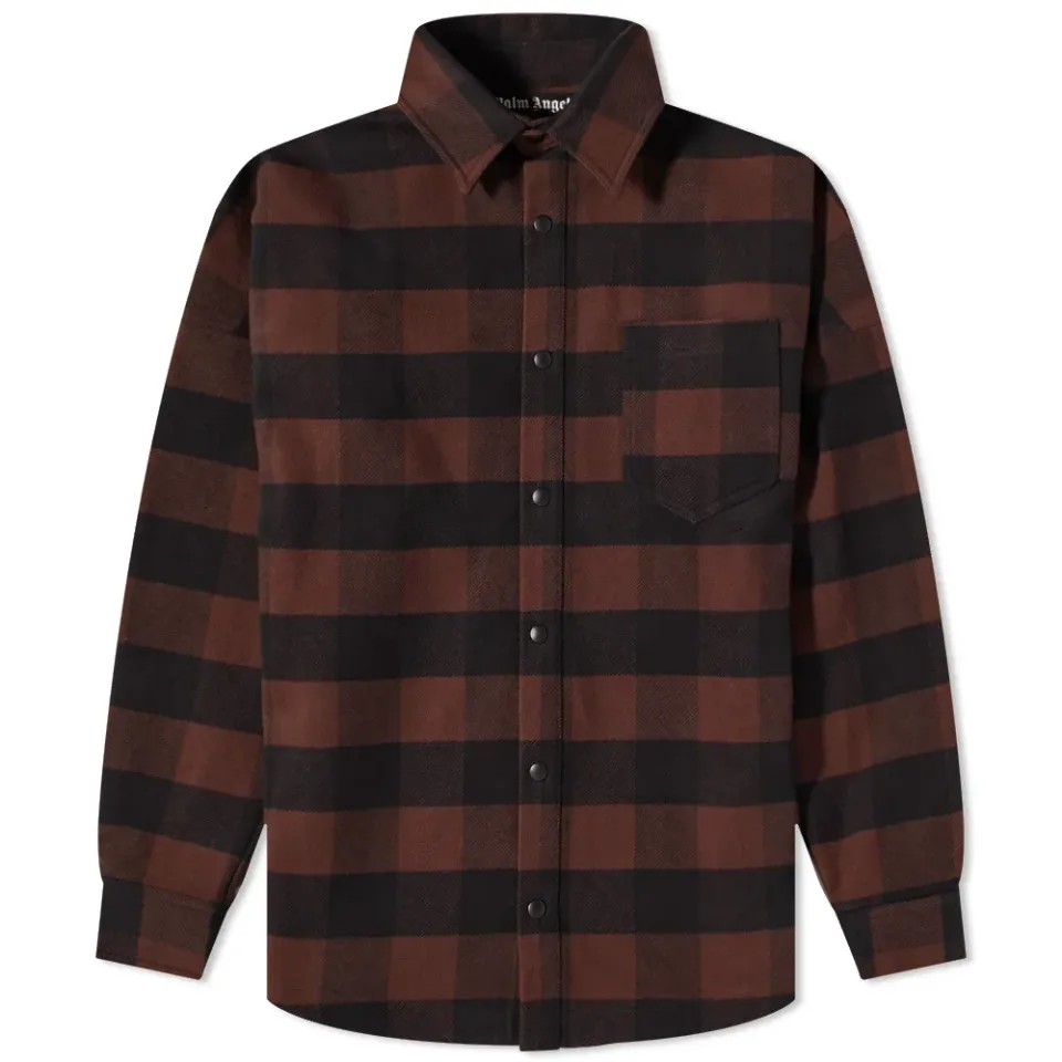 Classic Logo Check Overshirt