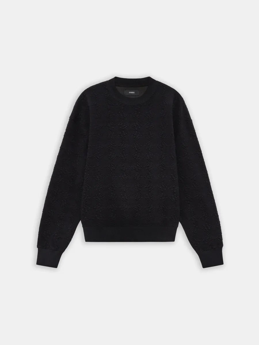 MA QUAD OVERSIZED CREW - Black