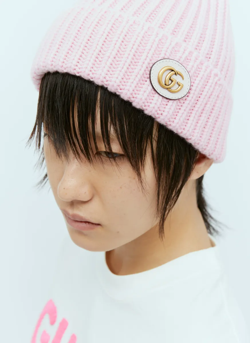 Wool Cashmere Beanie Hat