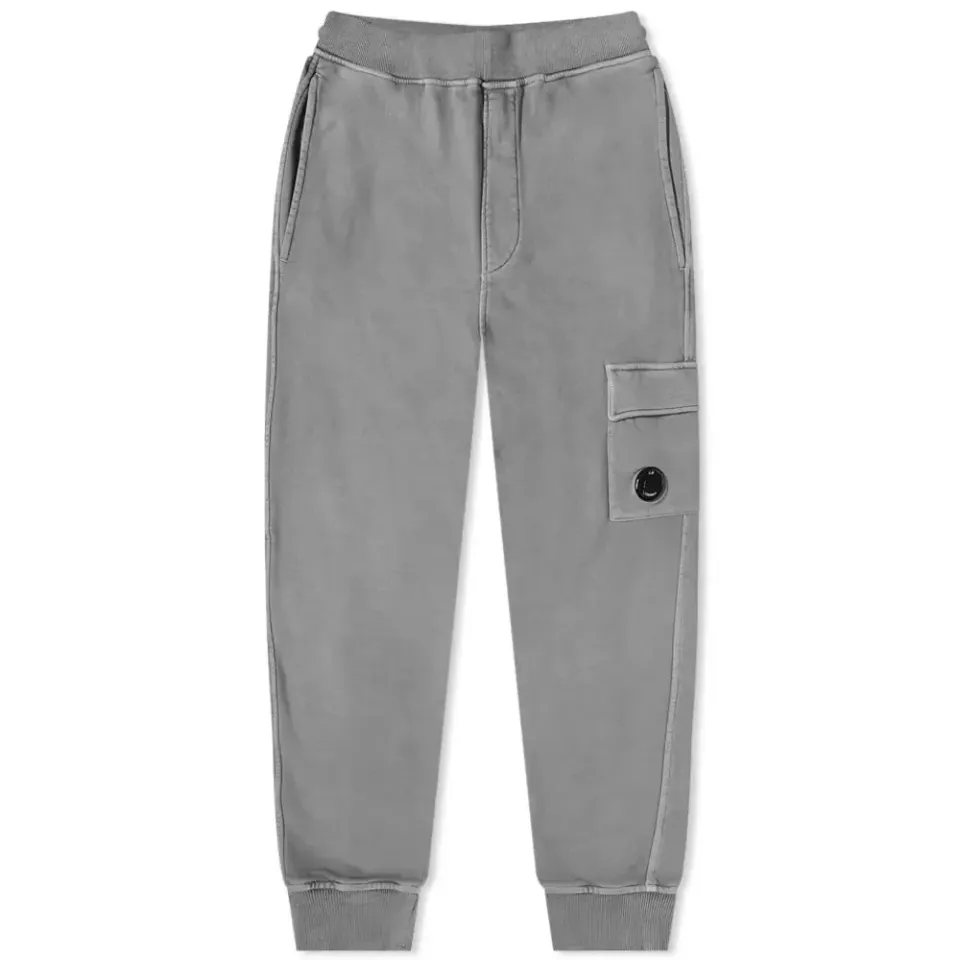 Garment Dyed Lens Pocket Sweat Pant
