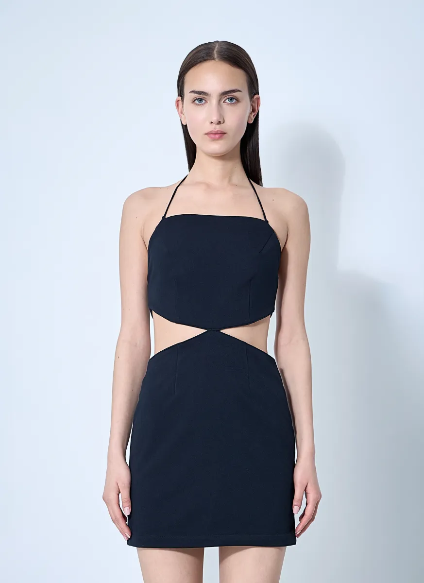 Cut-Out Mini Dress